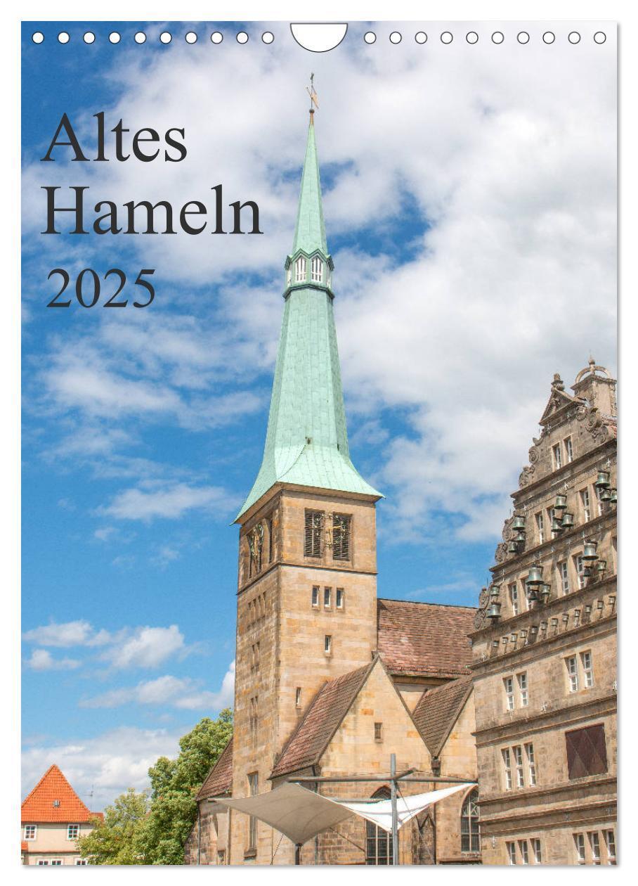 Cover: 9783435906215 | Altes Hameln (Wandkalender 2025 DIN A4 hoch), CALVENDO Monatskalender