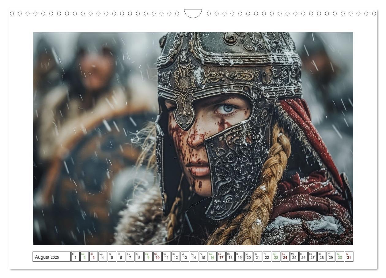 Bild: 9783383789212 | Die Abenteuer der Wikinger (Wandkalender 2025 DIN A3 quer),...