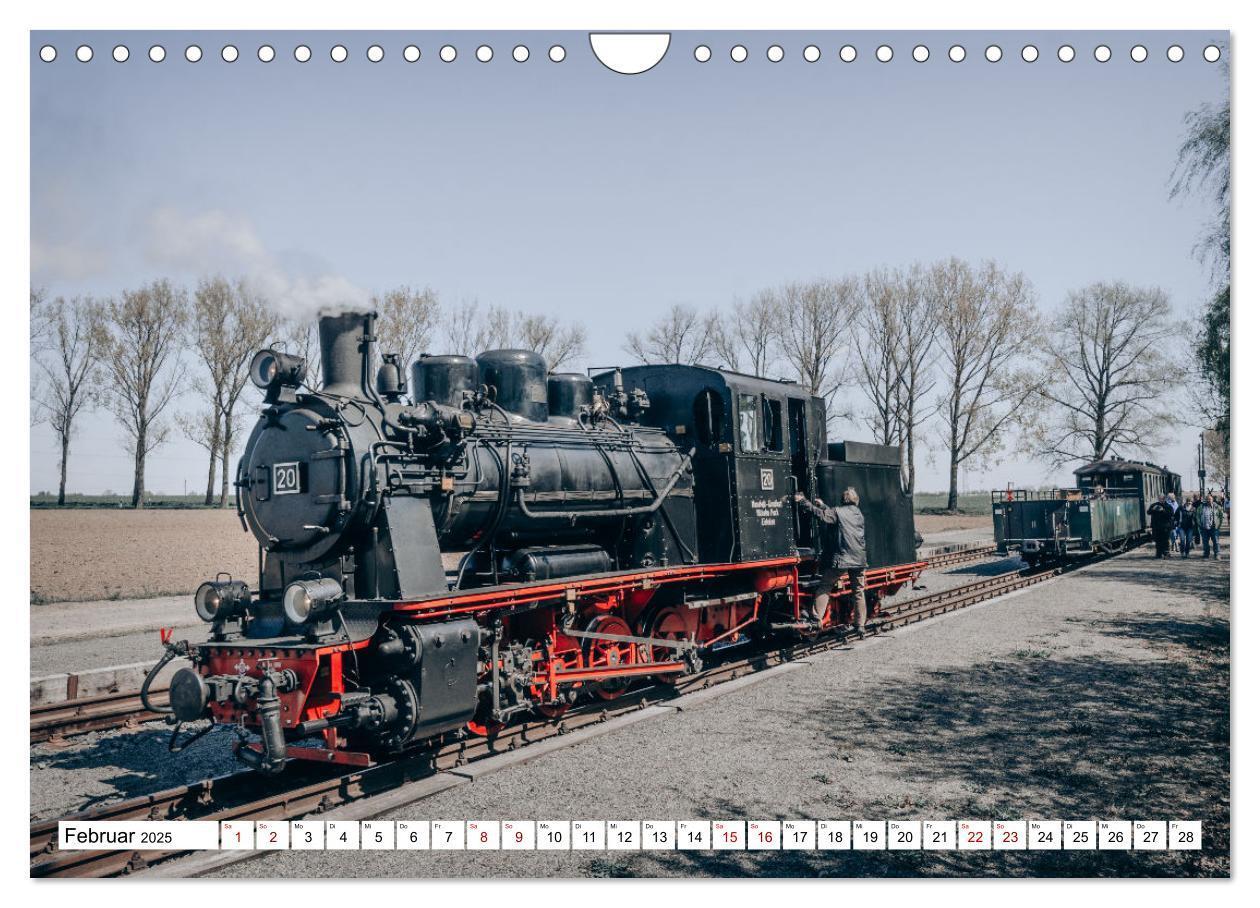 Bild: 9783435047147 | Die Mansfelder Bergwerksbahn (Wandkalender 2025 DIN A4 quer),...