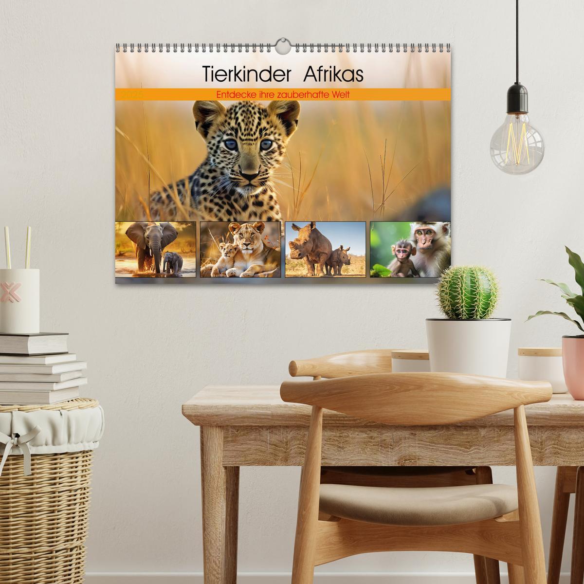 Bild: 9783435942725 | Tierkinder Afrikas - Entdecke ihre zauberhafte Welt (Wandkalender...