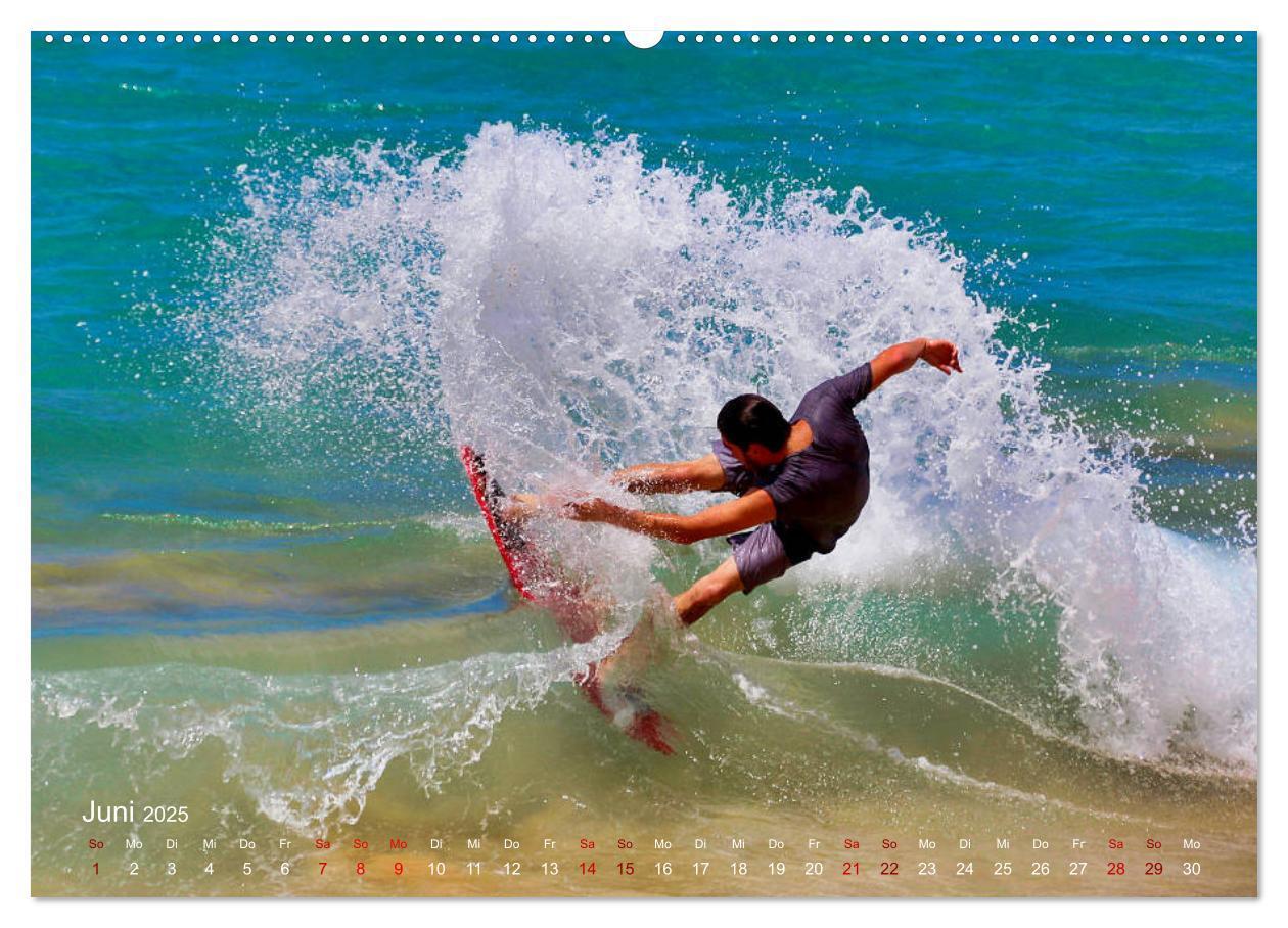 Bild: 9783435329038 | Surfen - die perfekte Welle (Wandkalender 2025 DIN A2 quer),...