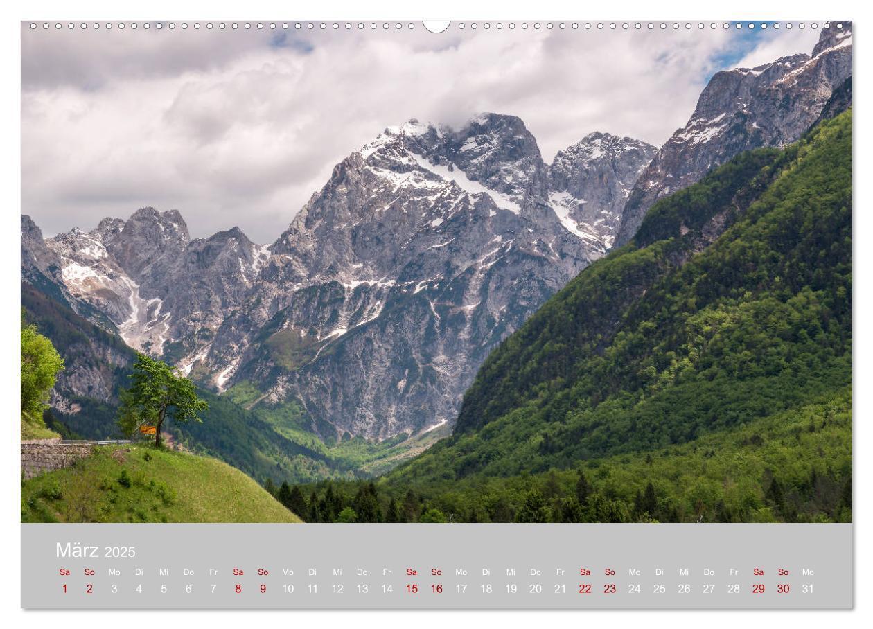 Bild: 9783435346202 | Die Julischen Alpen (Wandkalender 2025 DIN A2 quer), CALVENDO...