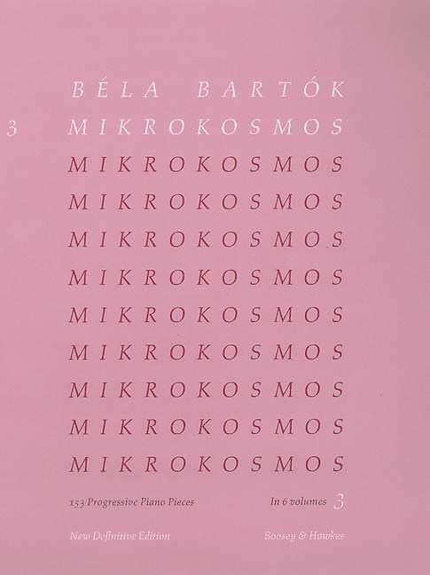 Cover: 9780851626369 | Mikrokosmos Volume 3 (Pink): Piano Solo | Béla Bartók | Taschenbuch