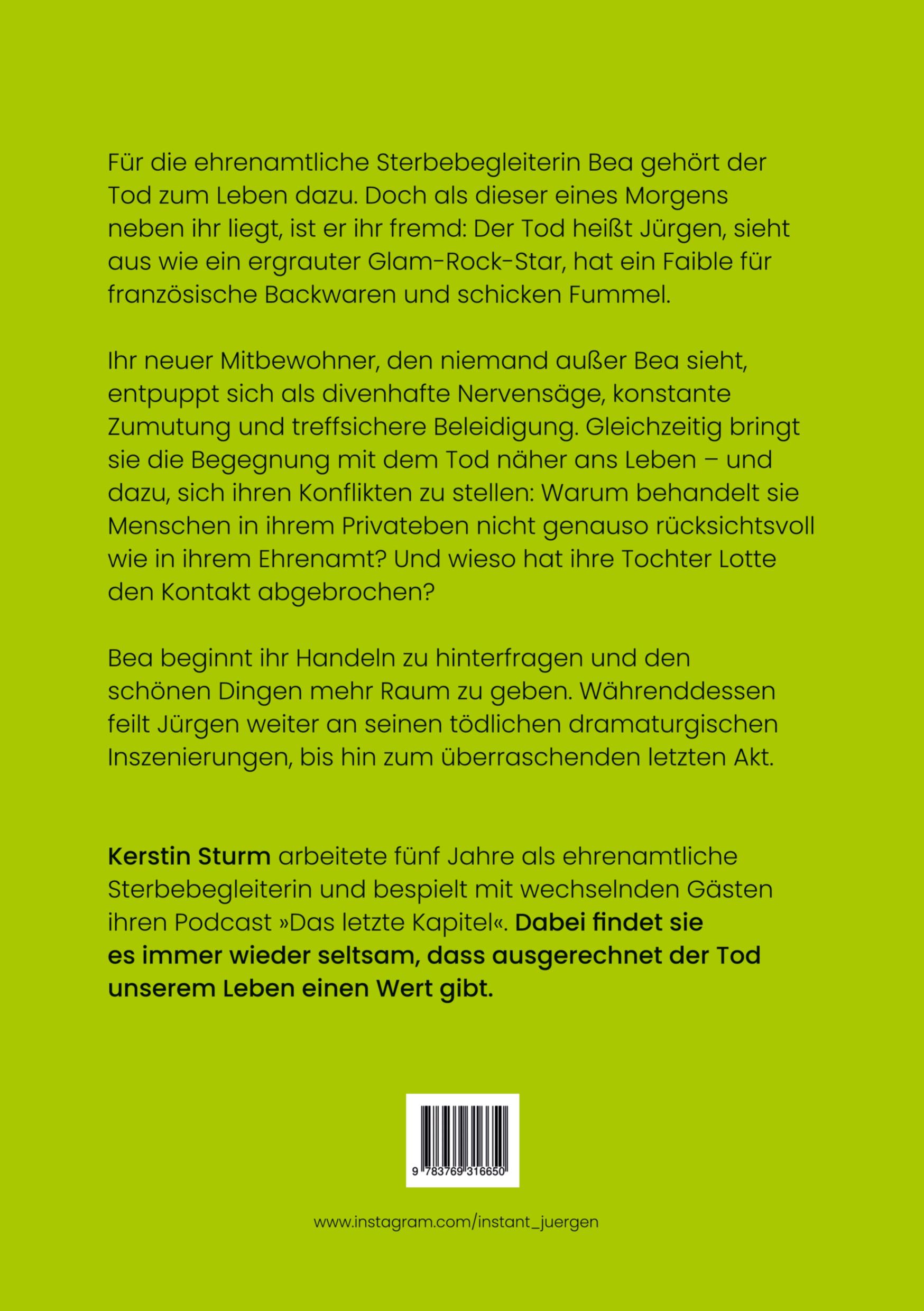 Rückseite: 9783769316650 | Jürgen. Der kleinste, gemeinste Nenner | Kerstin Sturm | Taschenbuch