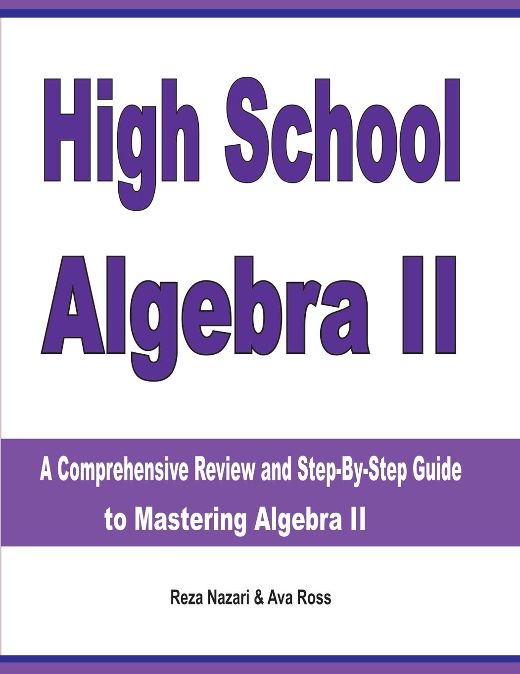 Cover: 9781646121854 | High School Algebra II | Reza Nazari (u. a.) | Taschenbuch | Englisch