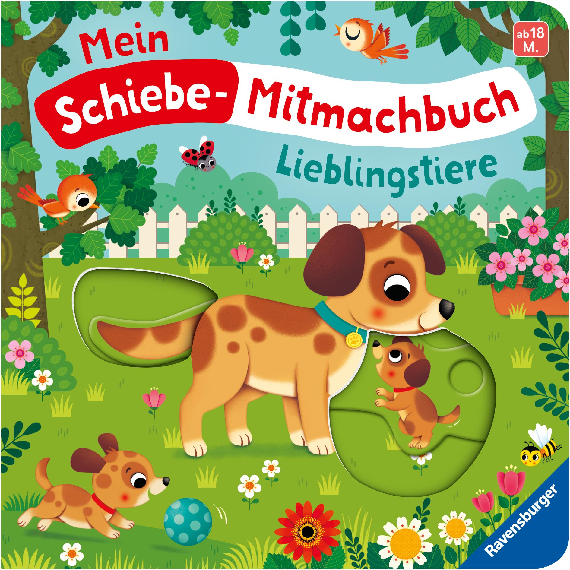 Bild: 9783473420247 | Mein Schiebe-Mitmachbuch: Lieblingstiere - Spielbuch mit spannenden...