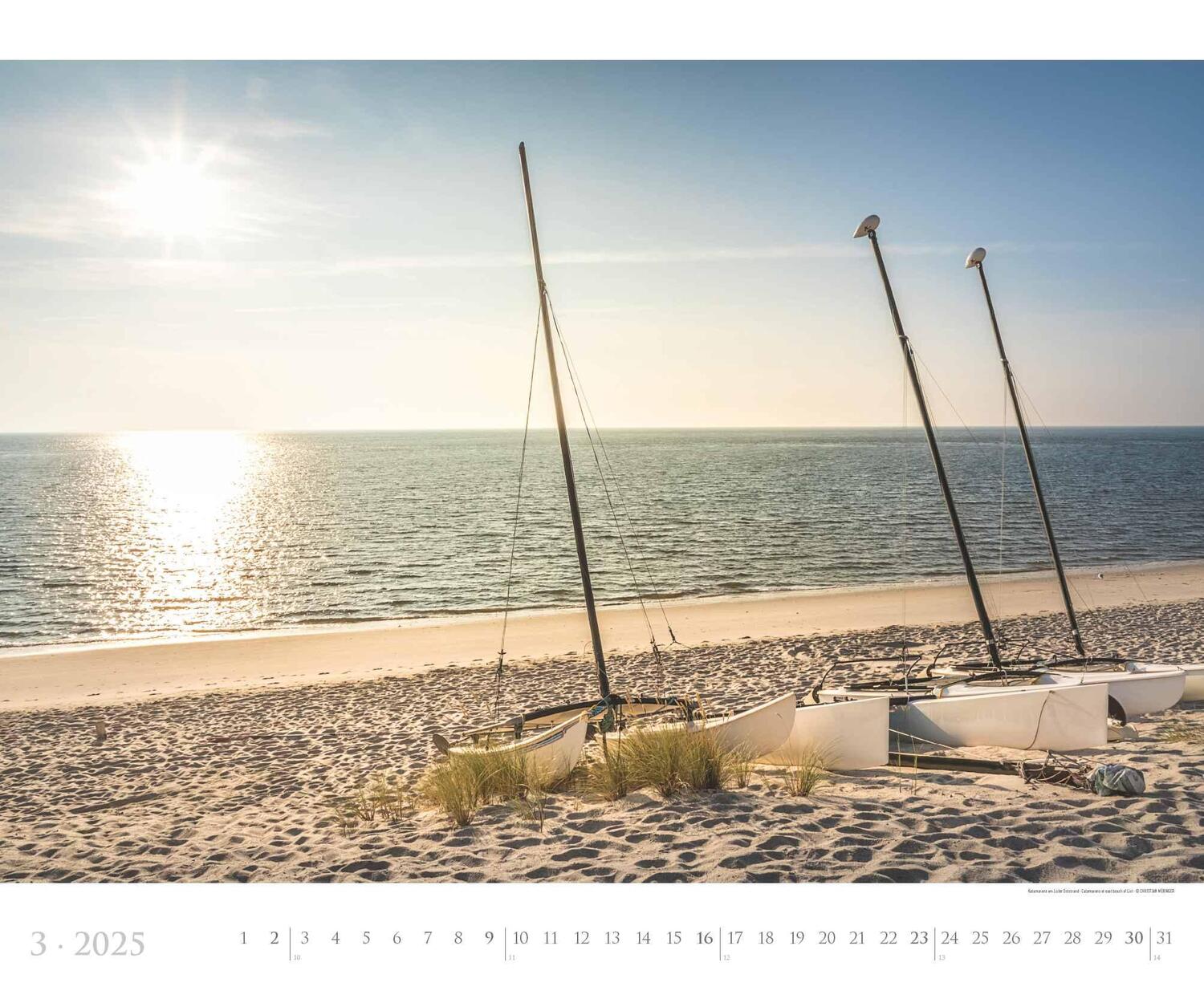 Bild: 4251732342258 | Sylt 2025 - Bildkalender XXL 60x50 cm - hochwertiger Wandkalender...