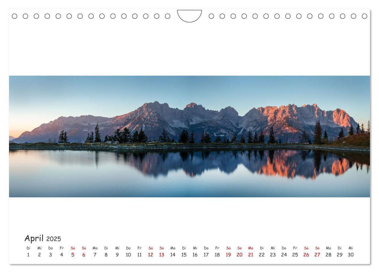 Bild: 9783383988639 | Wilder Kaiser Panorama 2025 (Wandkalender 2025 DIN A4 quer),...