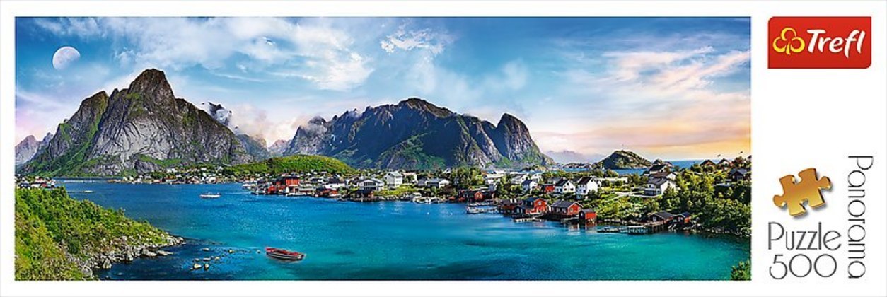 Cover: 5900511295009 | Lofoten-Archipel (Puzzle) | Norwegen. Panorama-Puzzle | Spiel | 29500