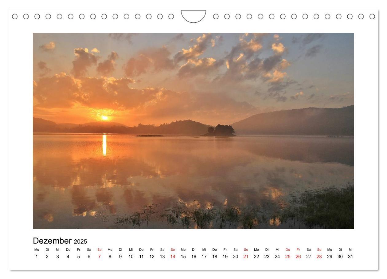 Bild: 9783435693016 | Morgens am Edersee (Wandkalender 2025 DIN A4 quer), CALVENDO...