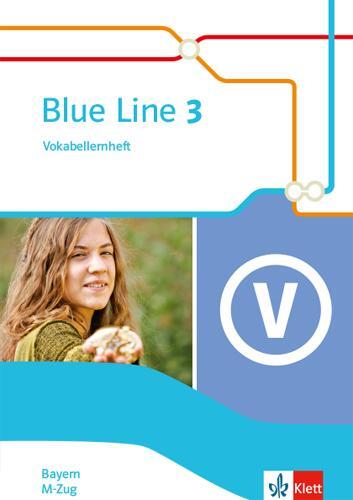 Cover: 9783125482357 | Blue Line 3 M-Zug. Ausgabe Bayern. Vokabellernheft Klasse 7 | 66 S.