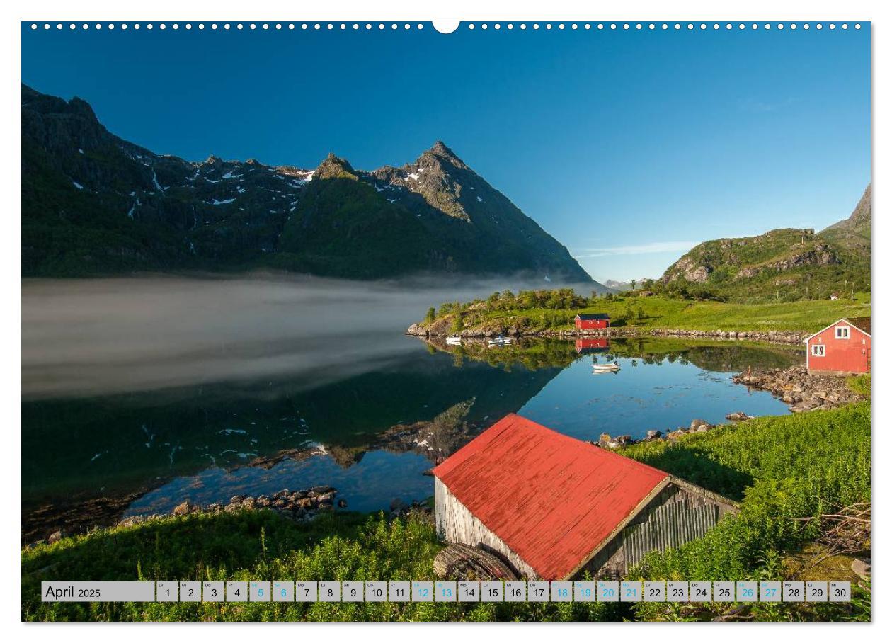 Bild: 9783435613144 | Sommer in Norwegen (Wandkalender 2025 DIN A2 quer), CALVENDO...