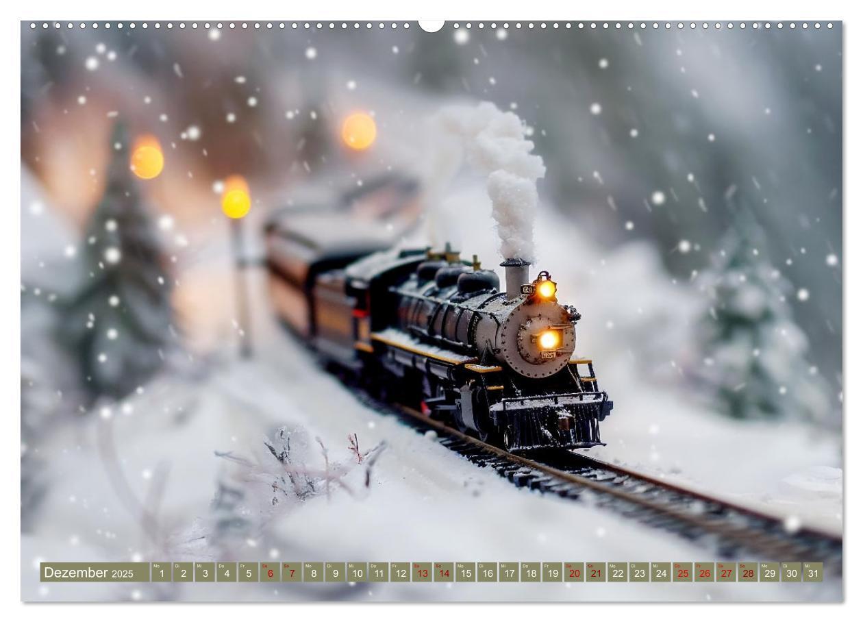 Bild: 9783435940561 | Miniaturwelt Eisenbahn - Zug um Zug ins Abenteuer (Wandkalender...