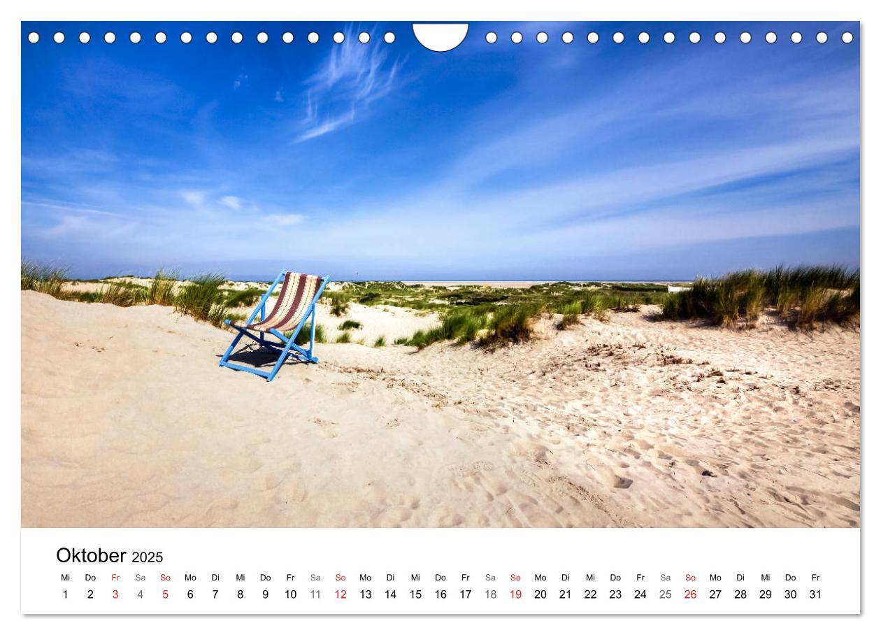 Bild: 9783435495023 | Borkum - Inselblicke (Wandkalender 2025 DIN A4 quer), CALVENDO...