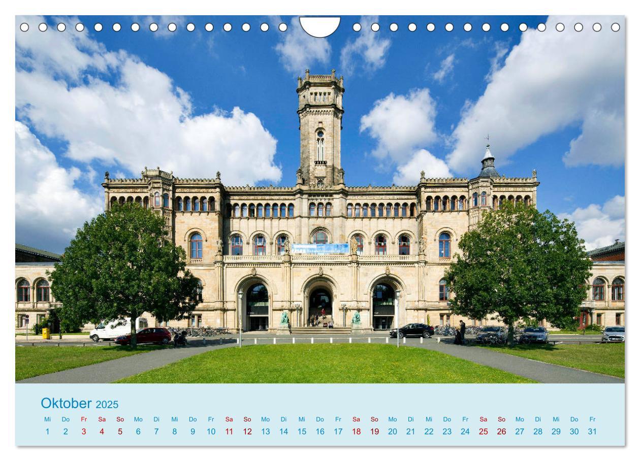 Bild: 9783435184859 | Hannover Die Metropole Niedersachsens (Wandkalender 2025 DIN A4...