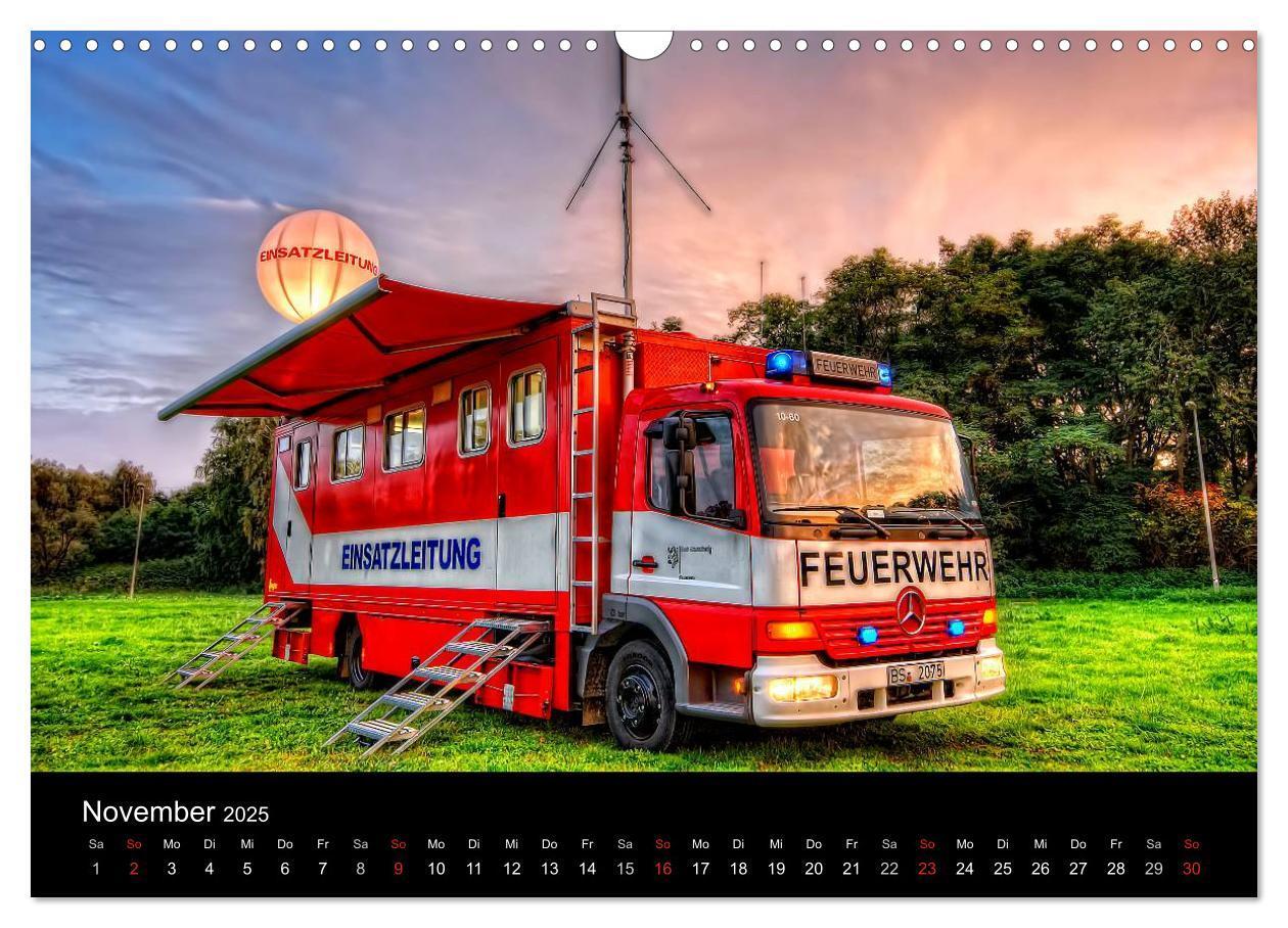 Bild: 9783435816743 | Feuerwehr Braunschweig (Wandkalender 2025 DIN A3 quer), CALVENDO...