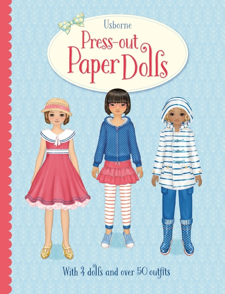 Cover: 9781409597216 | Press-out Paper Dolls | With 4 dolls and over 50 outfits | Fiona Watt