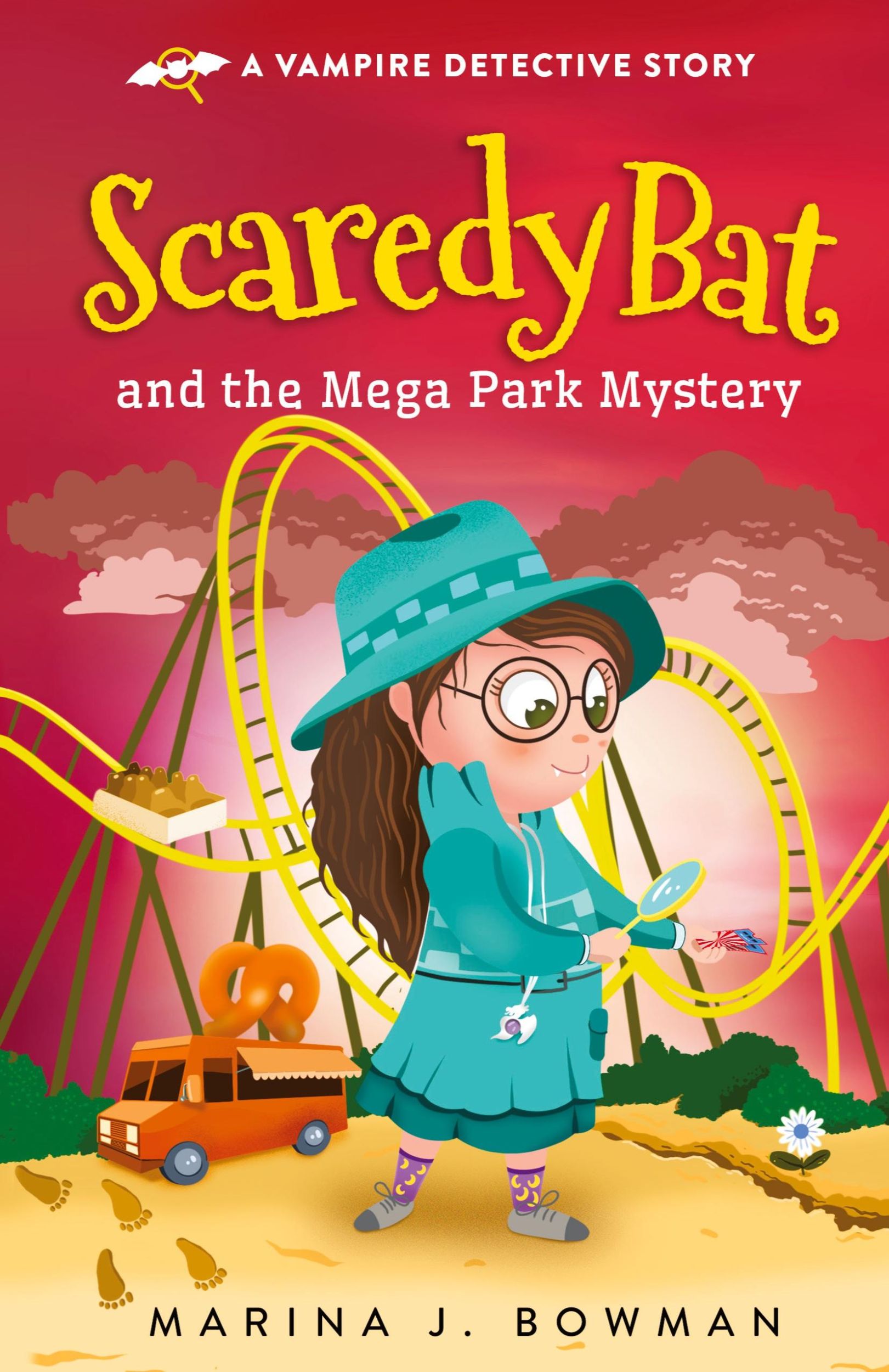 Cover: 9781950341528 | Scaredy Bat and the Mega Park Mystery | Marina J. Bowman | Taschenbuch