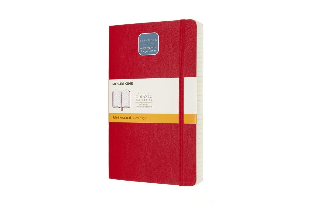 Bild: 8053853606211 | Moleskine Notizbuch - Erweitert, Large/A5, Liniert, Weicher...