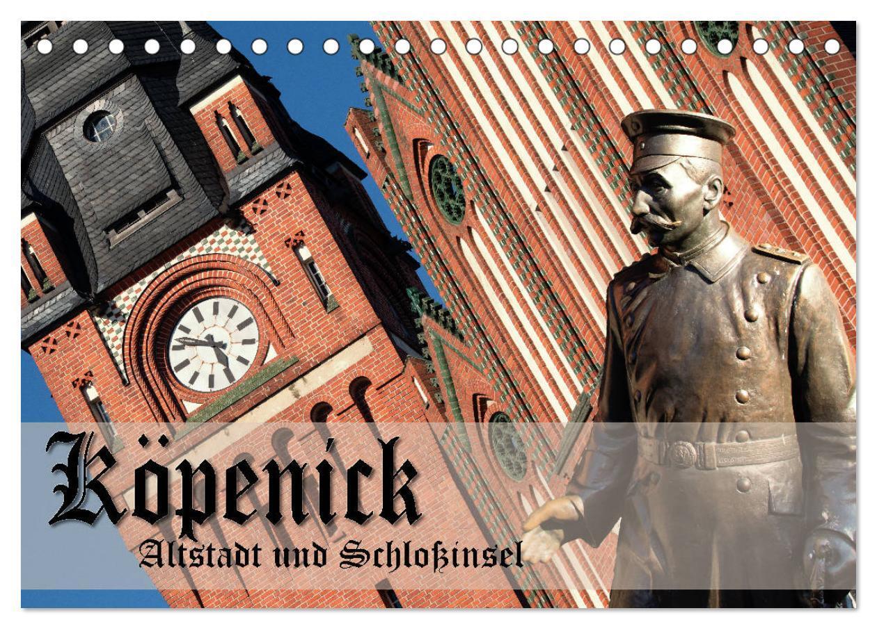 Cover: 9783435344109 | Köpenick - Altstadt und Schlossinsel (Tischkalender 2025 DIN A5...