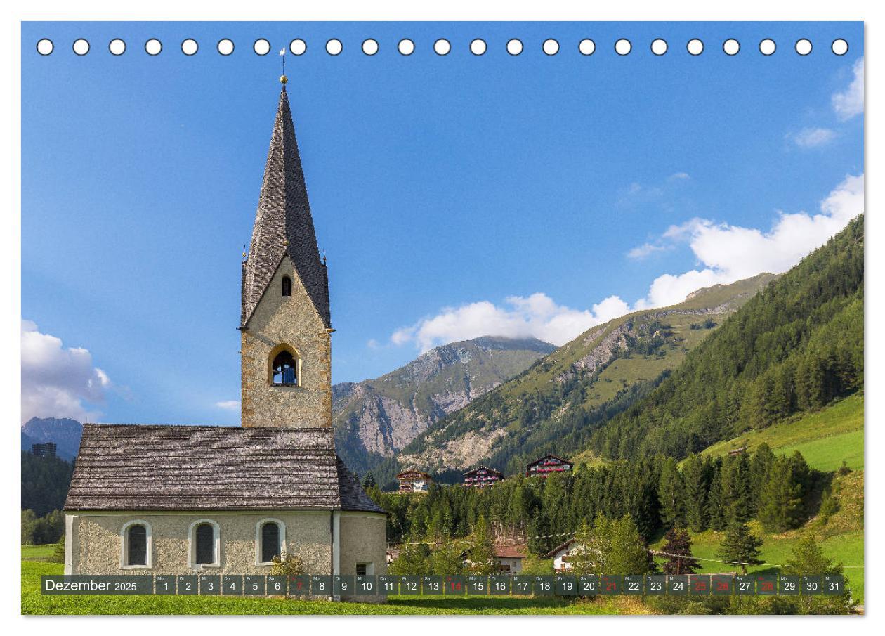 Bild: 9783435199365 | Wunderschönes Osttirol (Tischkalender 2025 DIN A5 quer), CALVENDO...