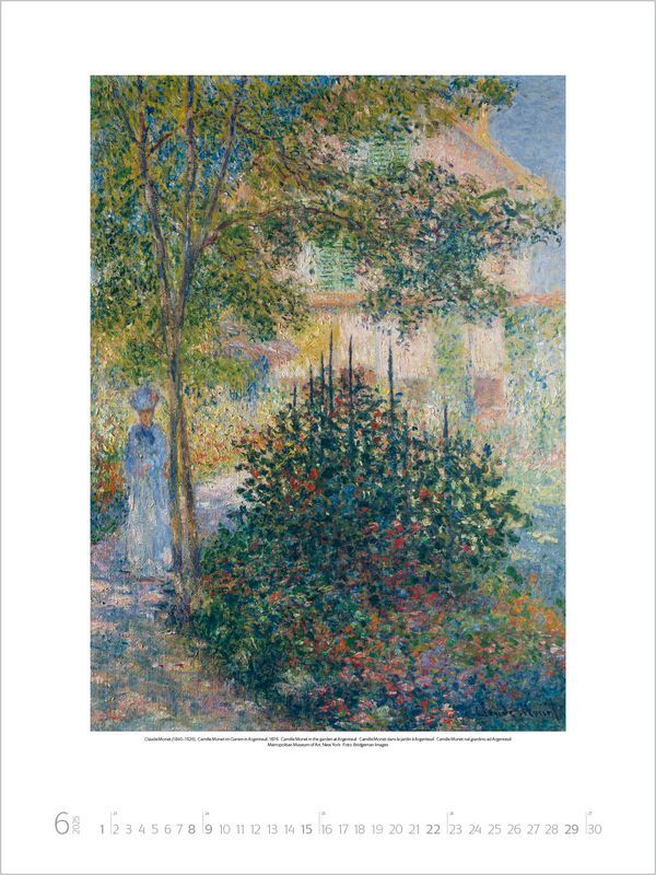 Bild: 9783731875734 | Claude Monet 2025 | Korsch Verlag | Kalender | Spiralbindung | 14 S.