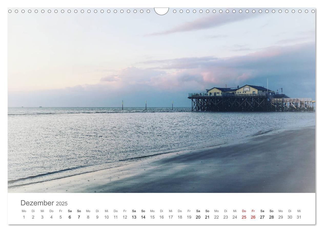 Bild: 9783435219629 | Nordfriesland (Wandkalender 2025 DIN A3 quer), CALVENDO Monatskalender