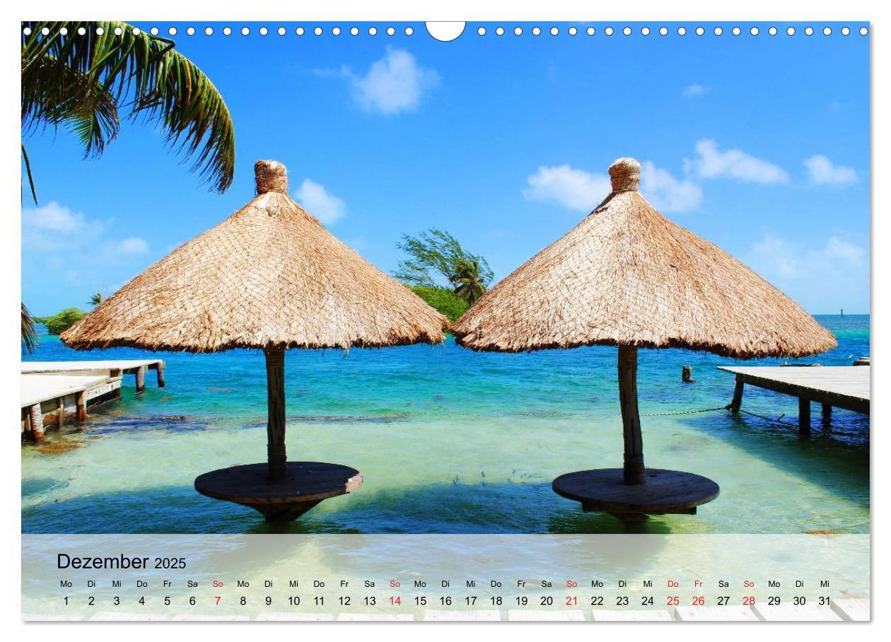 Bild: 9783435584772 | Belize. Karibik-Perle Caye Caulker (Wandkalender 2025 DIN A3 quer),...