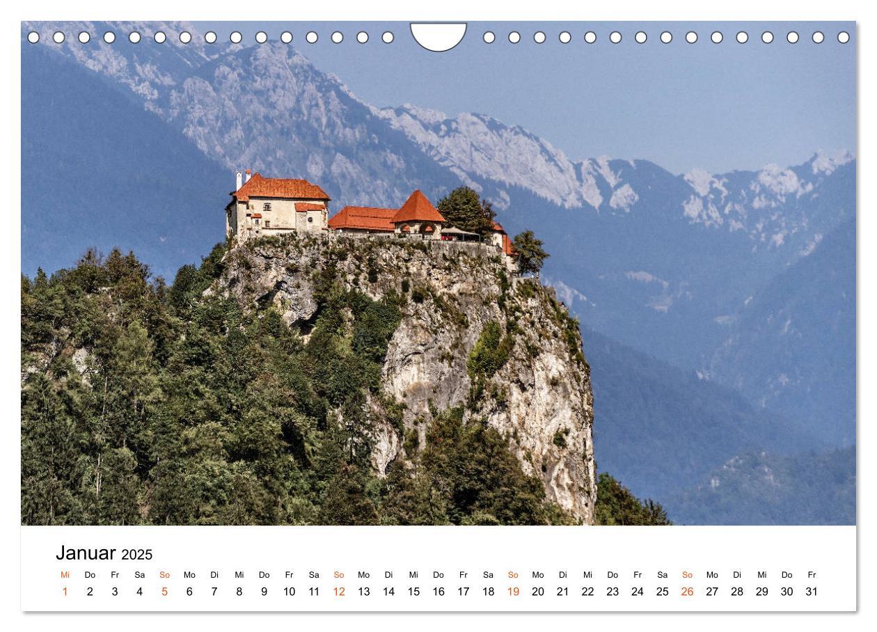 Bild: 9783435152384 | Oberkrain und Triglav-Nationalpark (Wandkalender 2025 DIN A4 quer),...