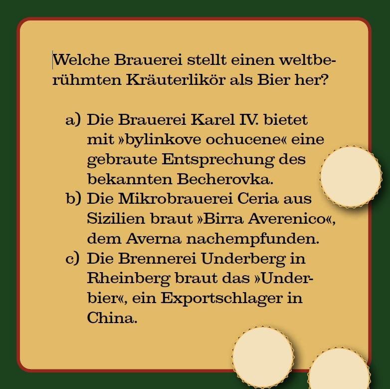 Bild: 4250364119177 | Bier-Quiz 2 - (Neuauflage) | Spiel | 66 S. | 1917 | Deutsch | 2021