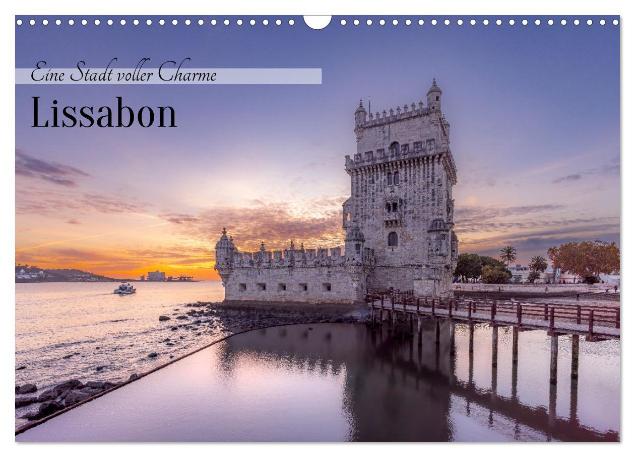 Cover: 9783383852749 | Eine Stadt voller Charme - Lissabon (Wandkalender 2025 DIN A3...