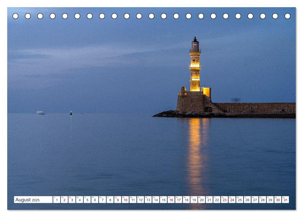 Bild: 9783435098415 | Kreta - Chania (Tischkalender 2025 DIN A5 quer), CALVENDO...