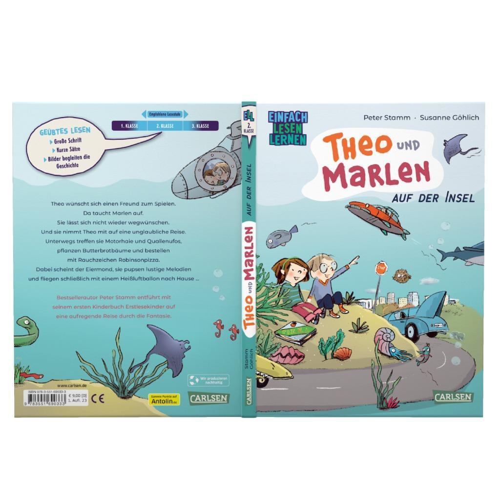 Bild: 9783551690333 | Theo und Marlen auf der Insel | Peter Stamm | Buch | Theo und Marlen