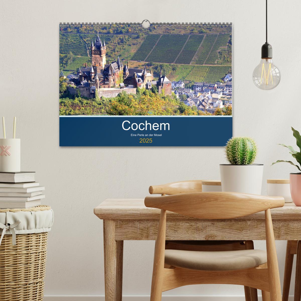 Bild: 9783435316243 | Cochem - Eine Perle an der Mosel (Wandkalender 2025 DIN A3 quer),...