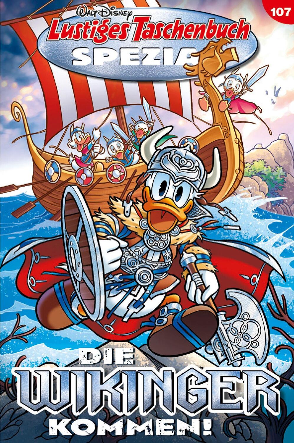 Cover: 9783841338075 | Lustiges Taschenbuch Spezial Band 107 | Die Wikinger kommen! | Disney