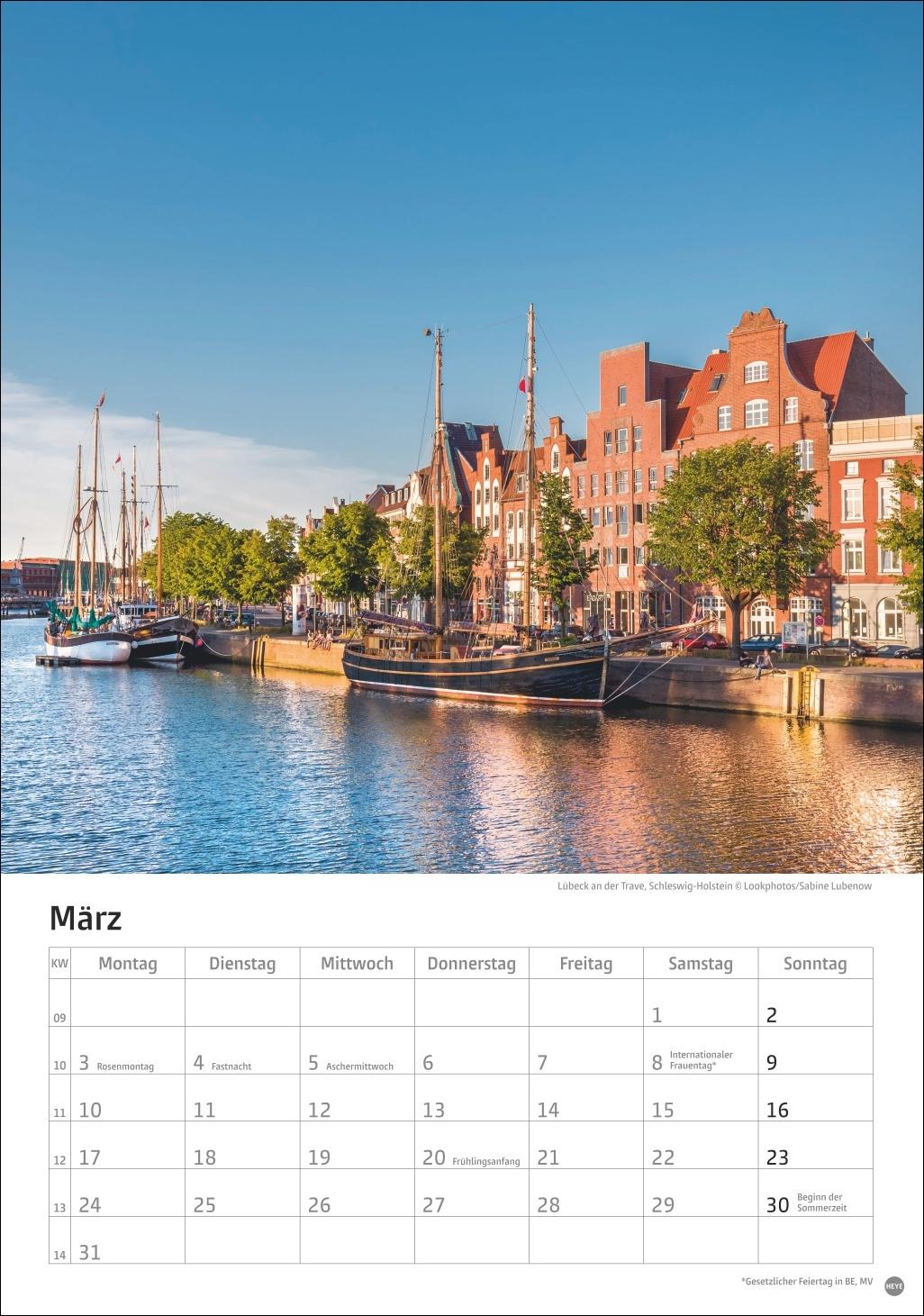 Bild: 9783756405558 | Deutschland Kalender 2025 | Kalender | 13 S. | Deutsch | 2025 | Heye