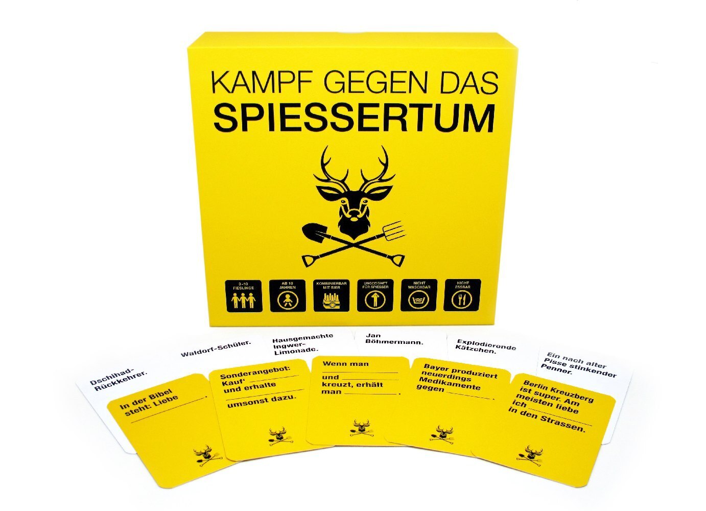 Bild: 7629999042391 | Kampf gegen das Spiessertum | Das fiese deutsche Kartenspiel | GmbH