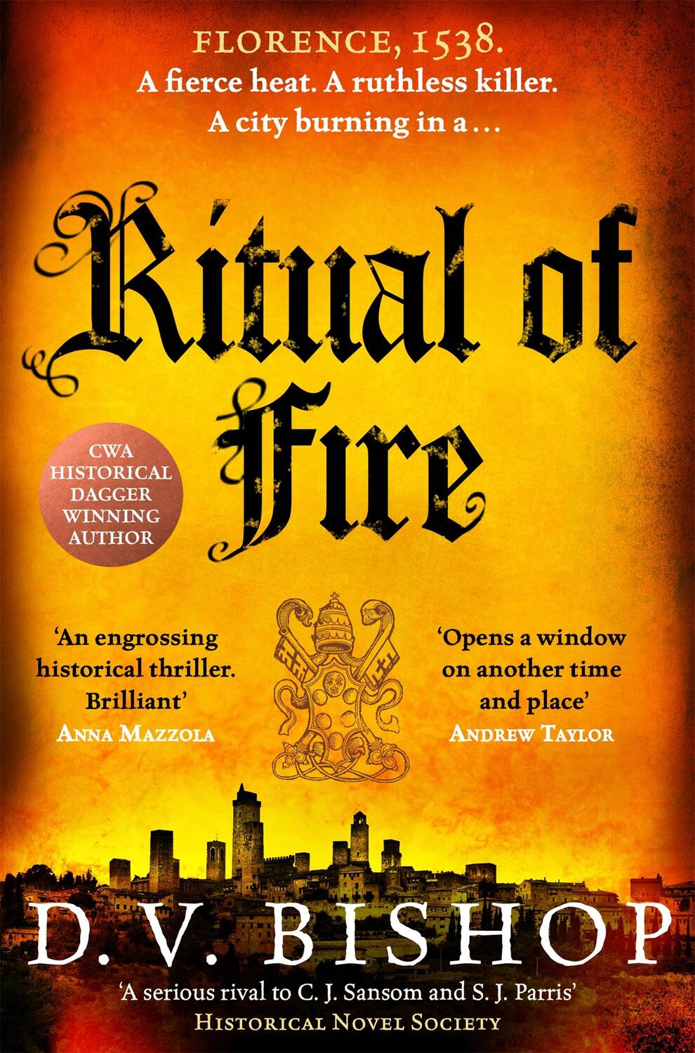 Cover: 9781529096507 | Ritual of Fire | D. V. Bishop | Taschenbuch | Cesare Aldo series