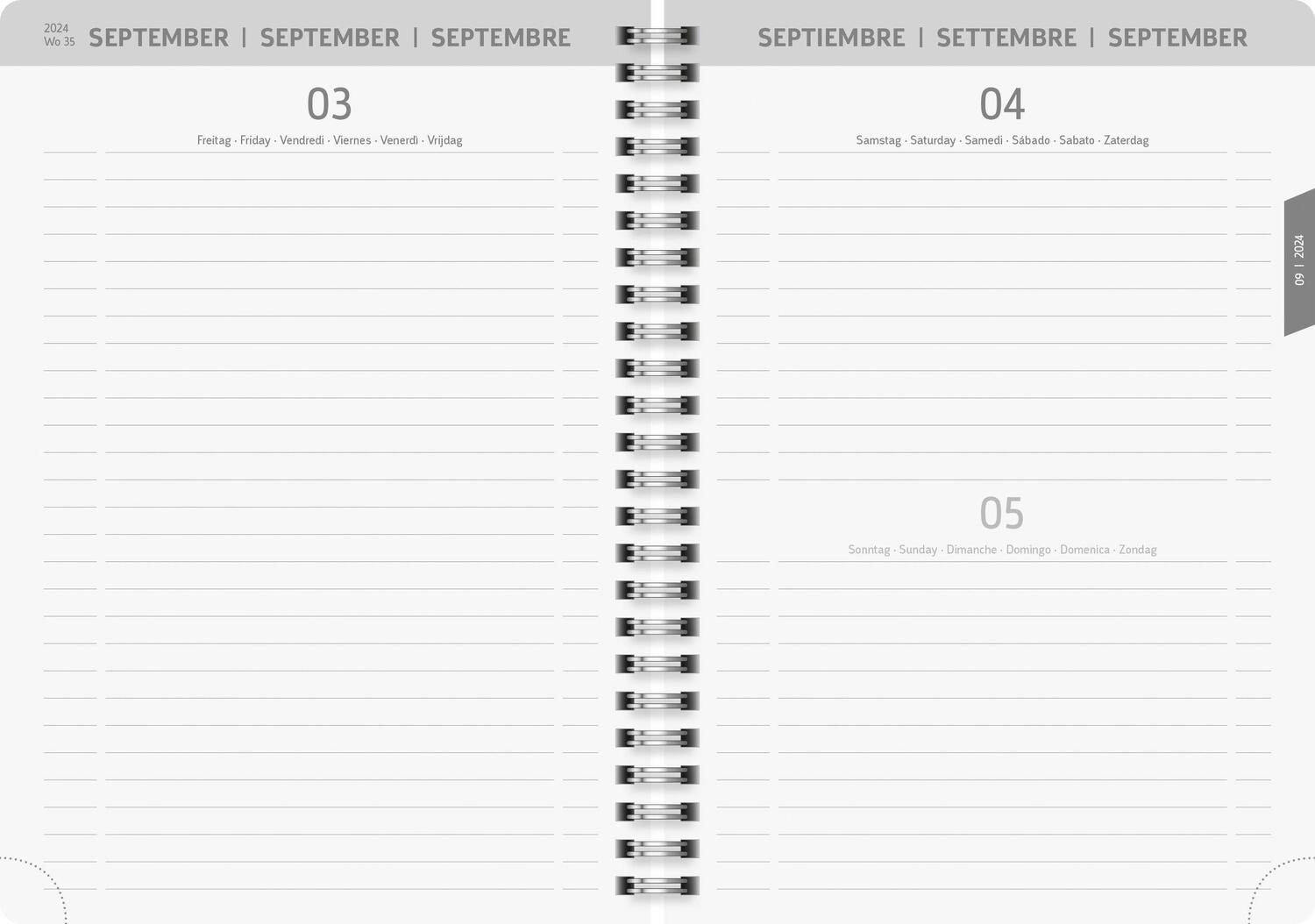 Bild: 4061947118841 | Schülerkalender 2024/2025 "Hearts", 1 Seite = 1 Tag, A5, 352...