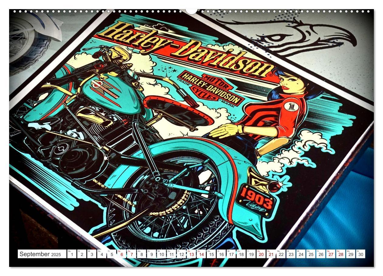 Bild: 9783383931307 | Harley-Davidson - Eine Kultmarke in Kuba (Wandkalender 2025 DIN A2...