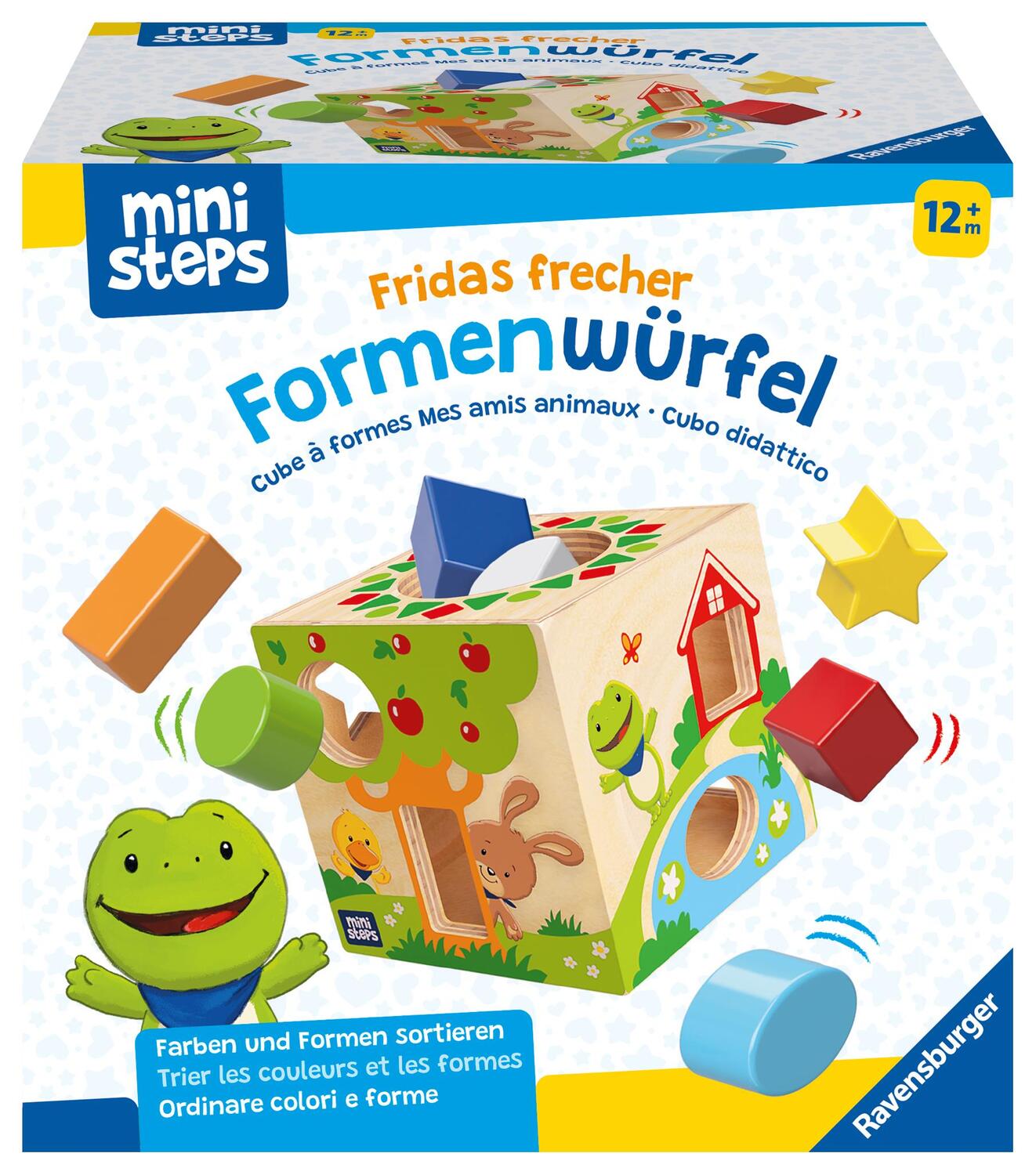 Cover: 4005556045815 | Ravensburger ministeps 4581 Fridas frecher Formen-Würfel,...