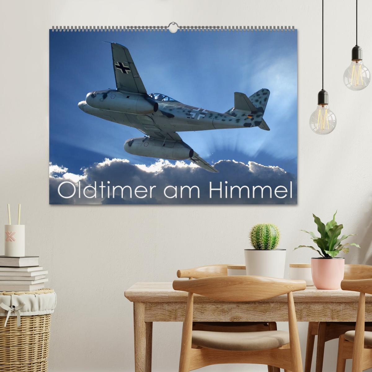 Bild: 9783435424368 | Oldtimer am Himmel (Wandkalender 2025 DIN A2 quer), CALVENDO...