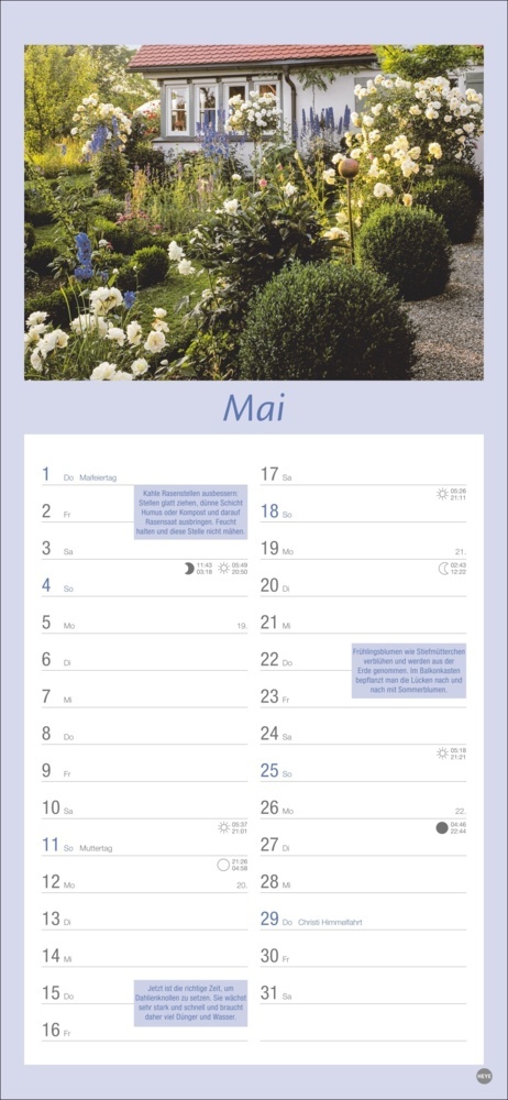 Bild: 9783756406128 | Gartenplaner 2025 | Kalender | Spiralbindung | 13 S. | Deutsch | 2025