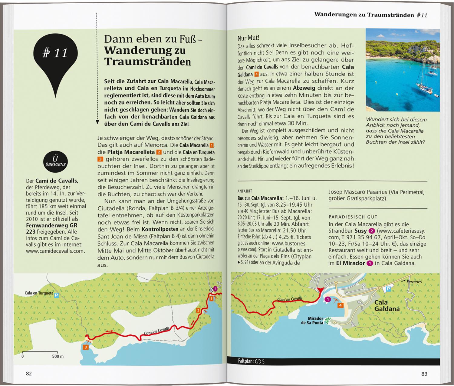 Bild: 9783616001159 | DUMONT direkt Reiseführer Menorca | Mit großem Faltplan | Martiny