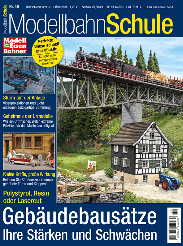 Cover: 9783964535481 | Gebäudebausätze | Modellbahn Schule 46 | Markus Tiedke | Broschüre