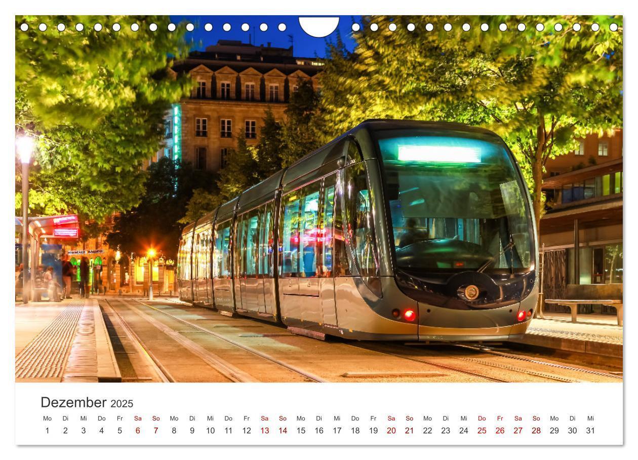 Bild: 9783435044856 | Trams und Straßenbahnen (Wandkalender 2025 DIN A4 quer), CALVENDO...