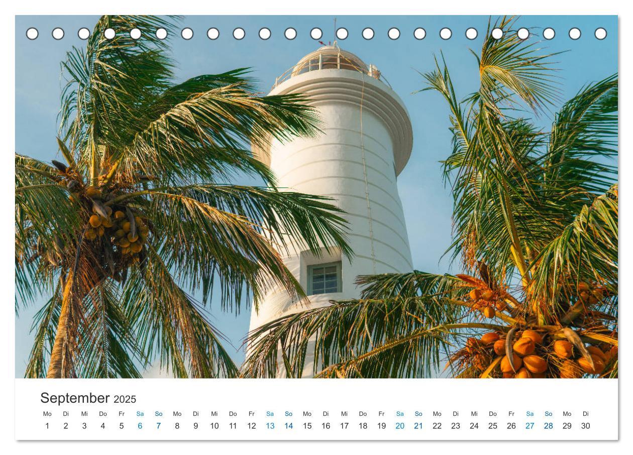 Bild: 9783435148707 | Traumziel Sri Lanka (Tischkalender 2025 DIN A5 quer), CALVENDO...