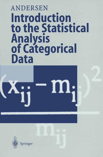 Cover: 9783540623991 | Introduction to the Statistical Analysis of Categorical Data | Buch