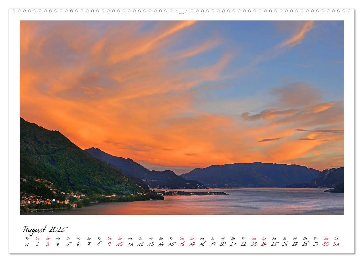 Bild: 9783435112517 | Der schöne Norden des Lago di Como (Wandkalender 2025 DIN A2 quer),...