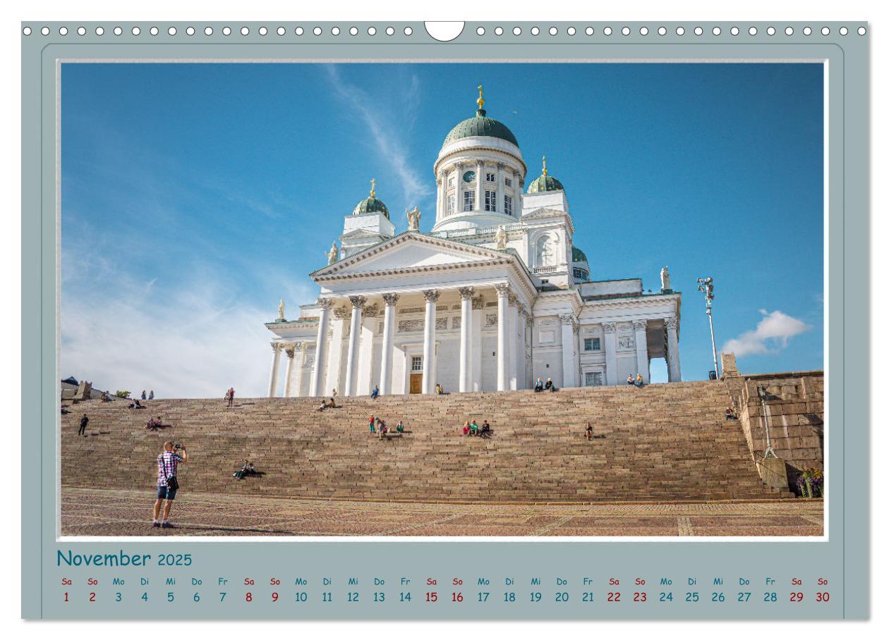 Bild: 9783383945816 | HELSINKI CITY (Wandkalender 2025 DIN A3 quer), CALVENDO Monatskalender